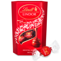 8x200g Lindt Lindor Milk Cornet 