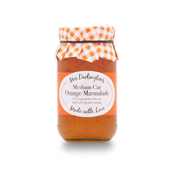 6x340g Mrs Darlington's Med Cut Orange Marmalade