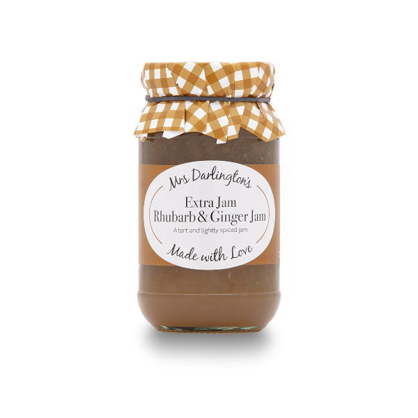 6x340g Mrs Darlington's Rhubarb & Ginger Jam